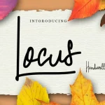 Locus Handwritten Font