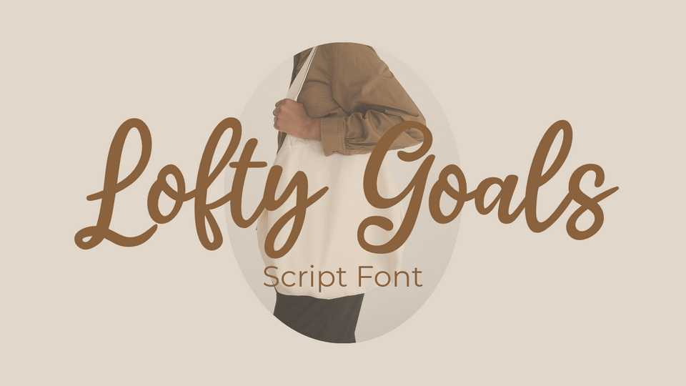 Lofty Goals Font › Fontesk