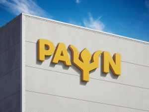 Logo on building mockup