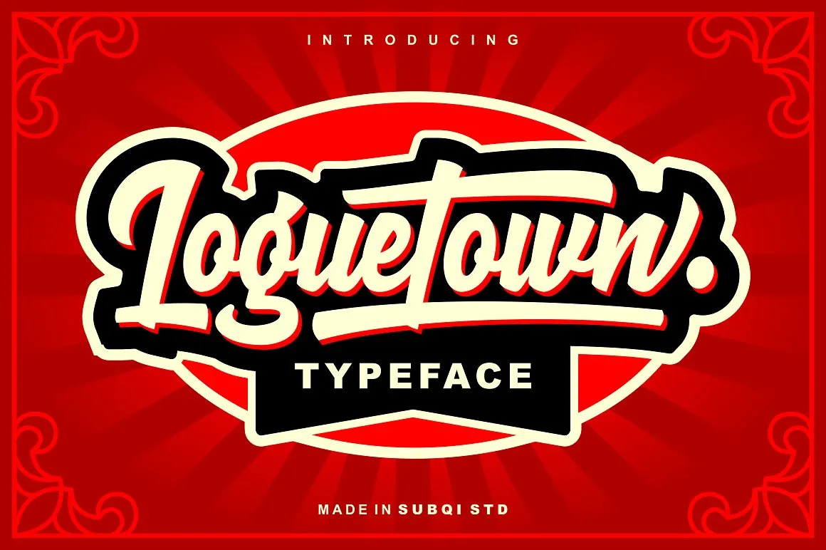Loguetown Typeface