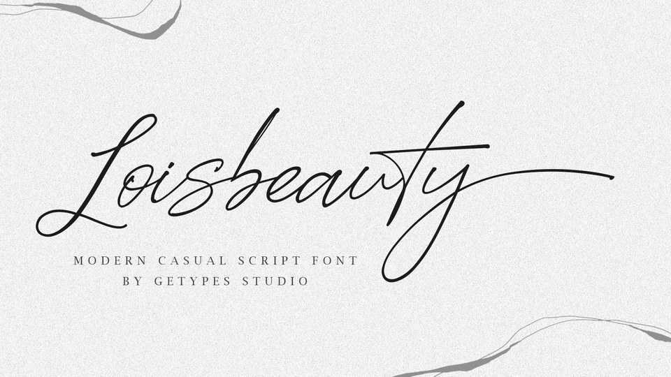 Loisbeauty Script Font › Fontesk