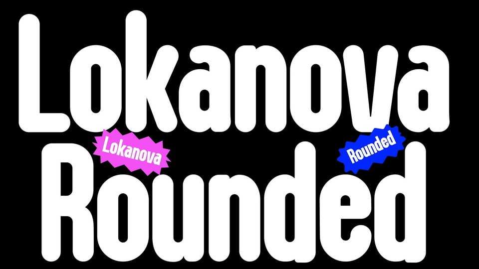 Lokanova Rounded Font › Fontesk