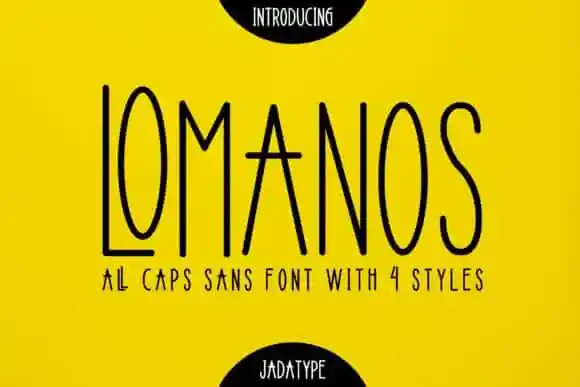 Lomanos Sans Serif Font