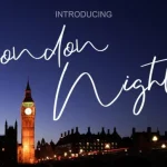 London Night Font