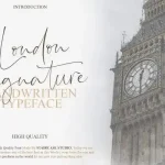 London Signature Font