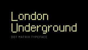 London Underground Font › Fontesk