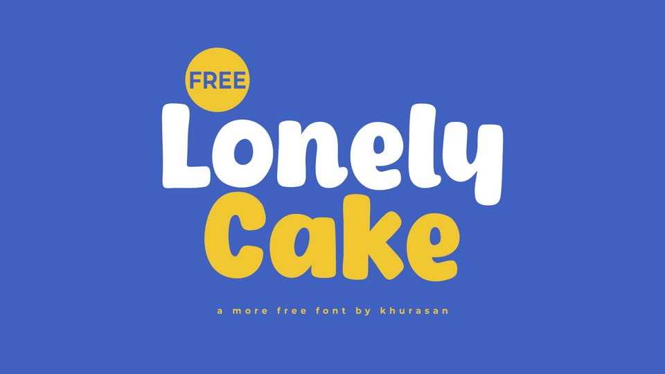 Lonely Cake Font › Fontesk