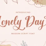 Lonely Day Font
