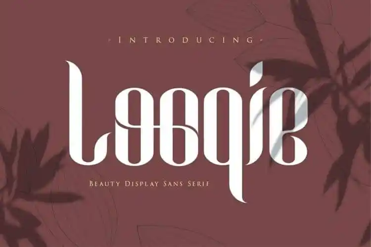 Looqie Display Font