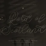 Lord of Scotland Font
