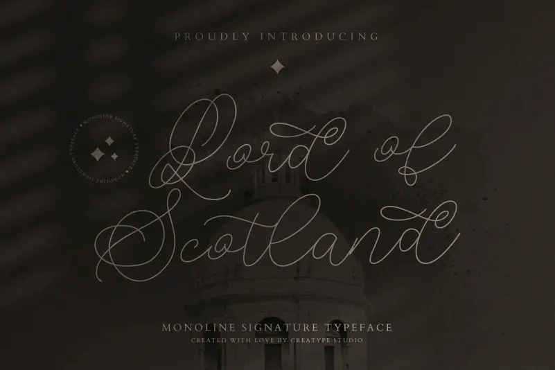 Lord of Scotland Font