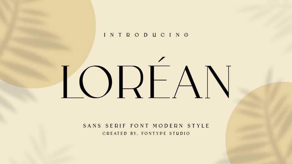 Lorean Font › Fontesk