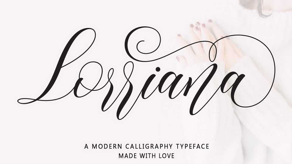 Lorriana Script Font › Fontesk