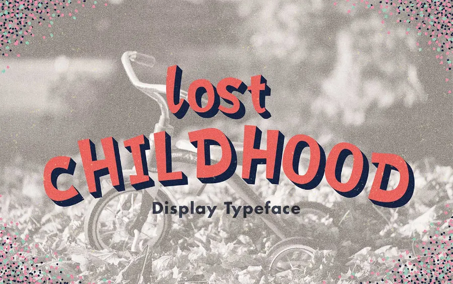 Lost Childhood Font