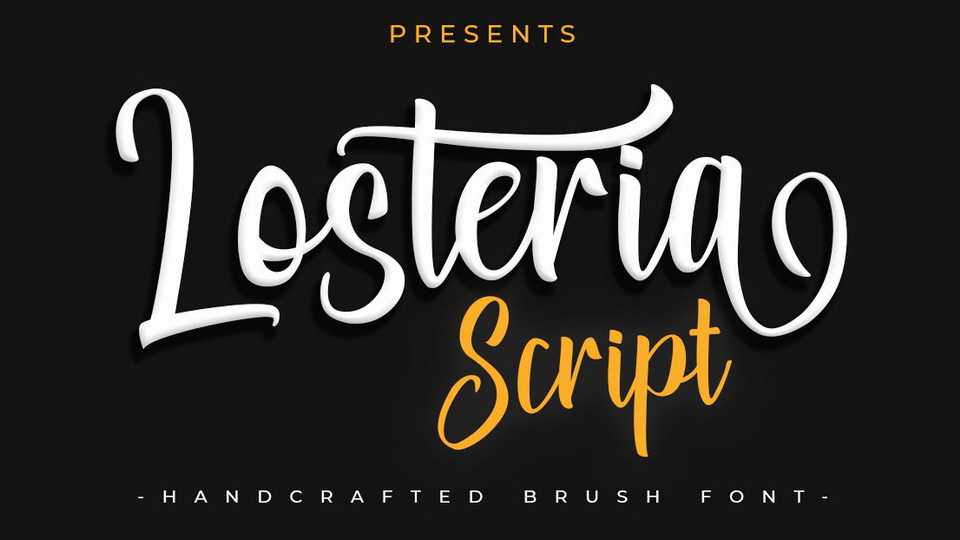 Losteria Script Font › Fontesk