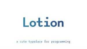 Lotion Font Family › Fontesk