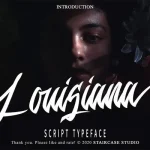 Louisiana Font - Fonte Grátis Louisiana Font