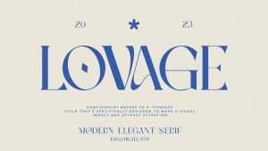 Lovage Font › Fontesk