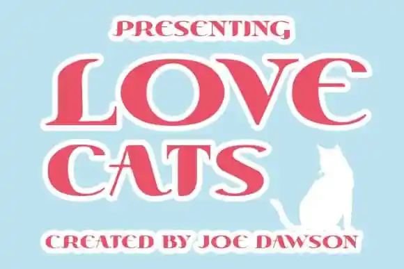 Love Cats Display Font