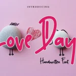 Love Day Handwritten Font - Fonte Grátis Love Day Handwritten Font
