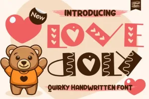Love Doly Display Font