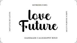 Love Future Font › Fontesk