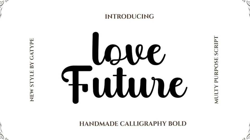 Love Future Font › Fontesk