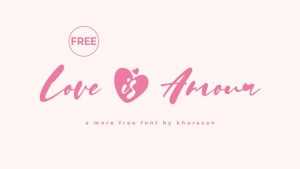 Love is Amour Font › Fontesk