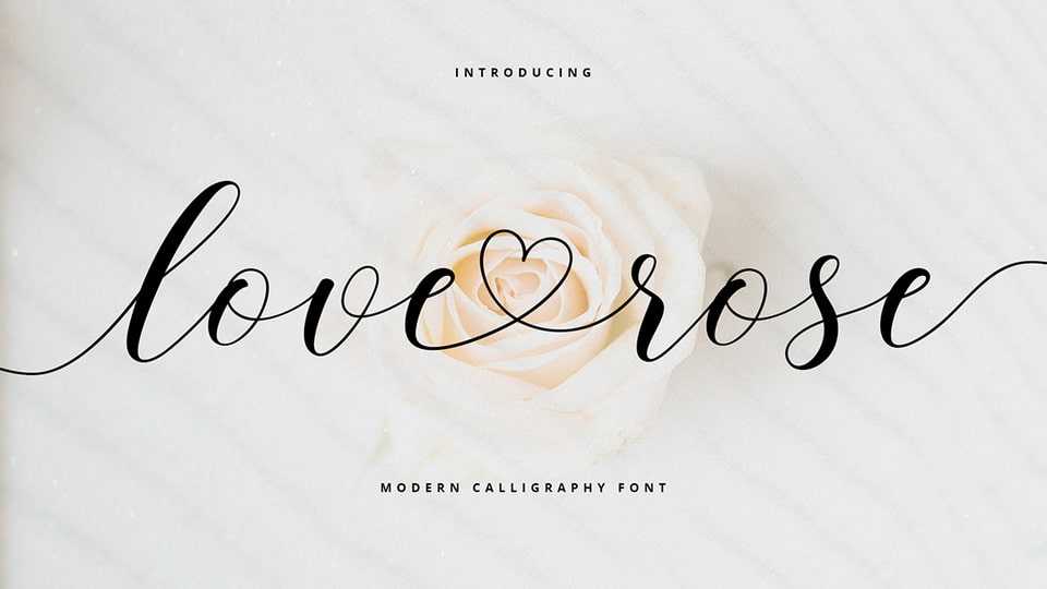 Love Rose Font › Fontesk