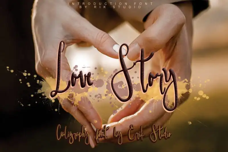Love Story Font