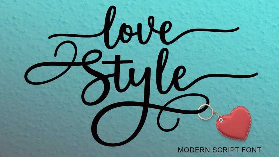 Love Style Font › Fontesk