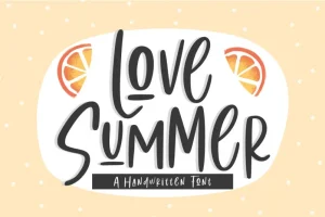 Love Summer | Handwritten Font