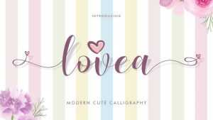 Lovea Script Font › Fontesk