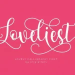 Loveliest Calligraphy Font
