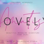 Lovely Amatis Font - Fonte Grátis Lovely Amatis Font