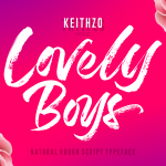 Lovely Boys Brush Font