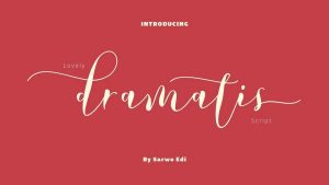 Lovely Dramatis Font › Fontesk
