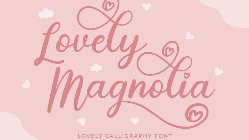 Lovely Magnolia Font › Fontesk