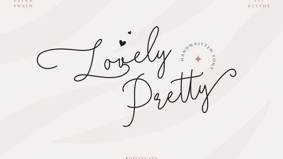 Lovely Pretty Modern Handwritten Font › Fontesk