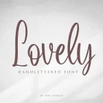 Lovely Script Font