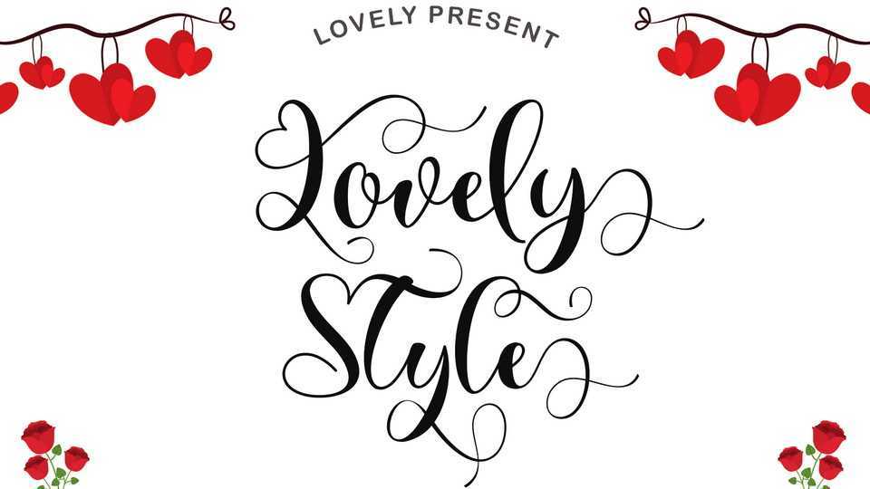 Lovely Style Font › Fontesk