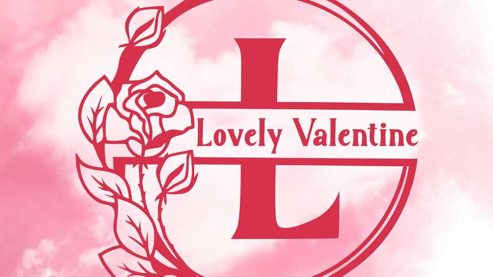 Lovely Valentine Monogram Font › Fontesk