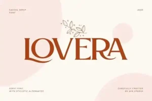 Lovera Serif Font