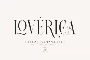 Loverica Serif Font