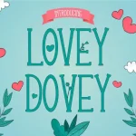 Lovey Dovey Serif Font