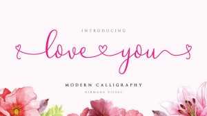 Loveyou Font › Fontesk