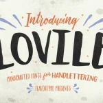 Lovile Type - Fonte Grátis Lovile Type