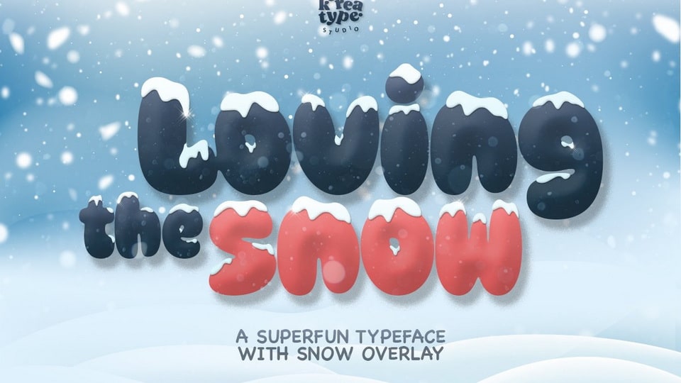 Loving Snow Font › Fontesk