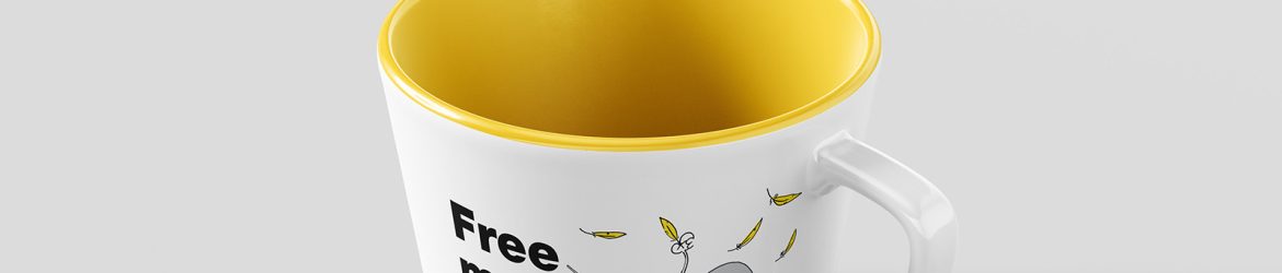 Low cup mockup