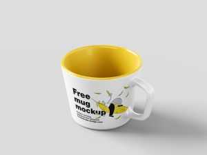 Low cup mockup